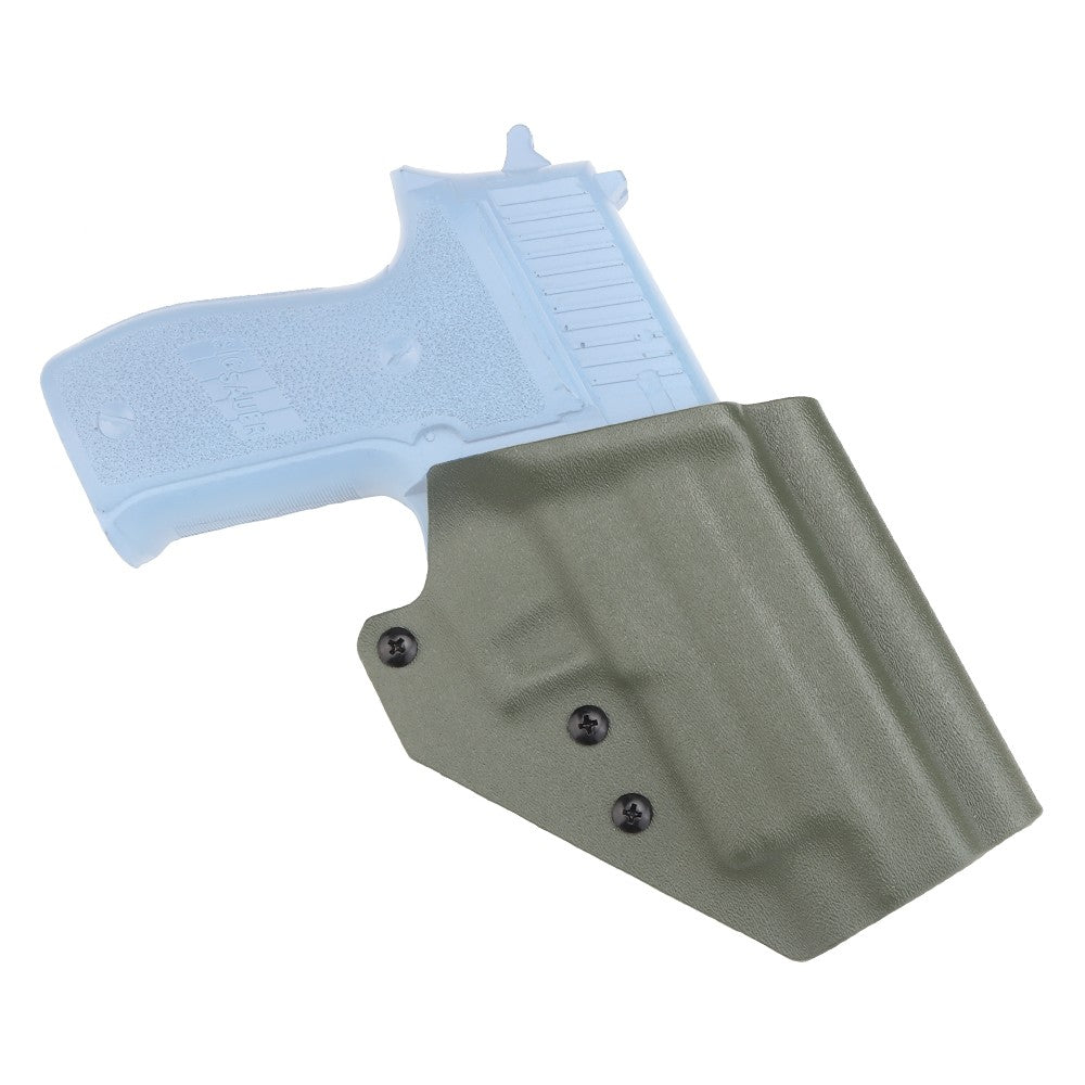 WOSPORT FONDINA DA COMPETIZIONE IN KYDEX QUICK PULL PER SERIE SIG P 226 VERDE OLIVE DRAB (WO-GBK13V)