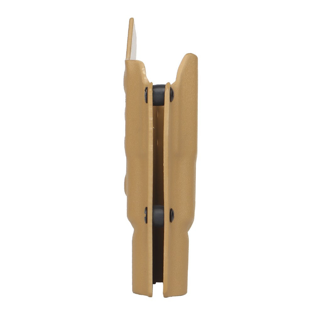 WOSPORT FONDINA DA COMPETIZIONE IN KYDEX QUICK PULL PER SERIE P226 CON TORCIA X300 TAN (WO-GBK12T)