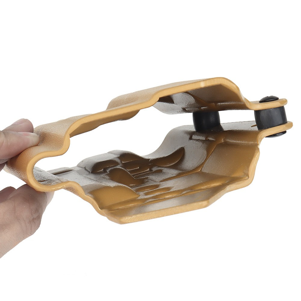 WOSPORT FONDINA DA COMPETIZIONE IN KYDEX QUICK PULL PER SERIE P226 CON TORCIA X300 TAN (WO-GBK12T)