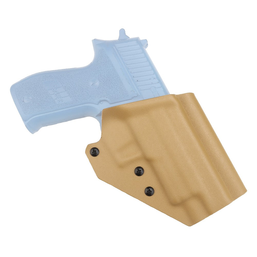 WOSPORT FONDINA DA COMPETIZIONE IN KYDEX QUICK PULL PER SERIE SIG P 226 TAN (WO-GBK13T)