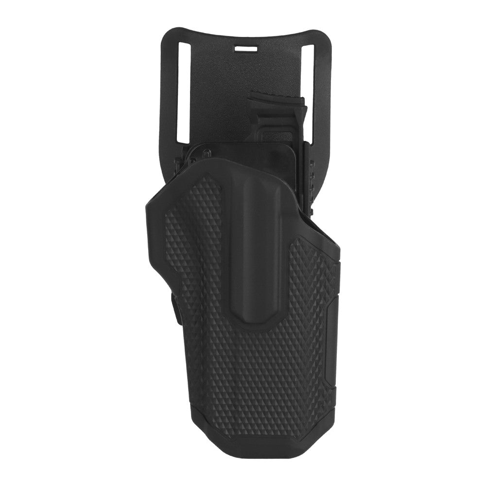 WOSPORT FONDINA RIGIDA RAPIDA UNIVERSALE OMNI DA CINTURA NERA (WO-GB84)