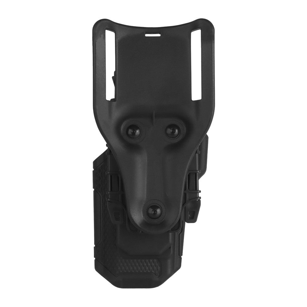 WOSPORT FONDINA RIGIDA RAPIDA UNIVERSALE OMNI DA CINTURA NERA (WO-GB84)