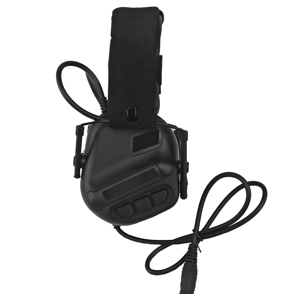 WOSPORT GEN.5 COMMUNICATION KIT CUFFIE SET COMPLETO CON RIDUZIONE DEL RUMORE NERO (WO-HD19)