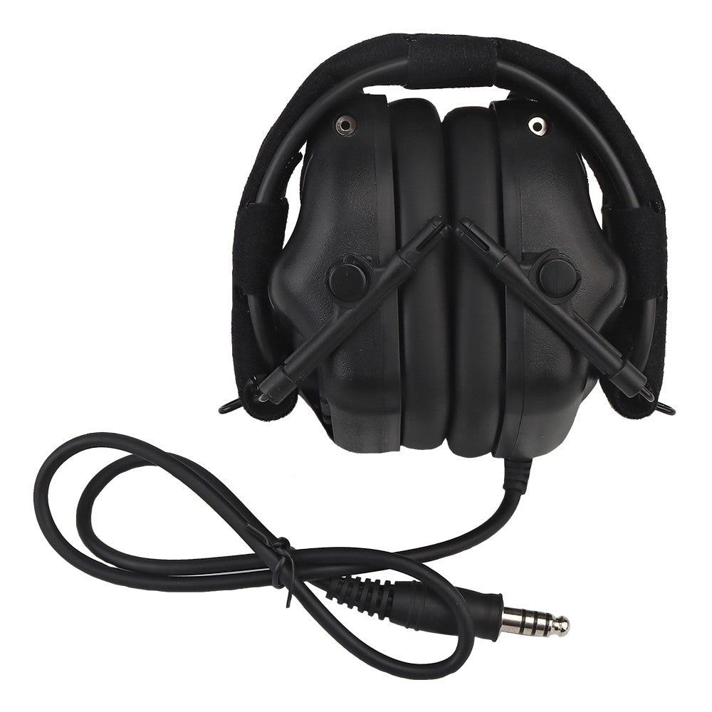 WOSPORT GEN.5 COMMUNICATION KIT CUFFIE SET COMPLETO CON RIDUZIONE DEL RUMORE NERO (WO-HD19)