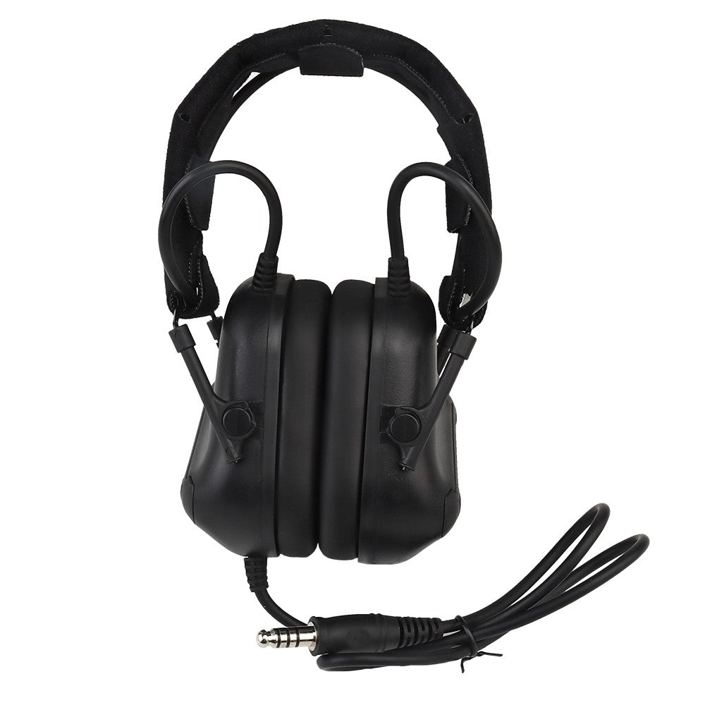 WOSPORT GEN.5 COMMUNICATION KIT CUFFIE SET COMPLETO CON RIDUZIONE DEL RUMORE NERO (WO-HD19)