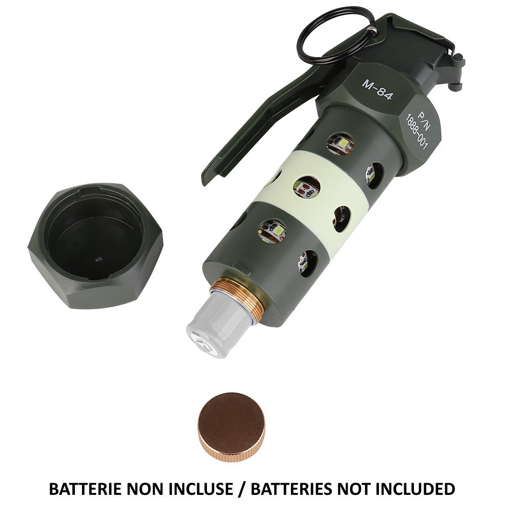 WOSPORT GRANATA FINTA M84 DUMMY COSPLAY CON SIMULAZIONE FLASHBANG (WO-EX048)