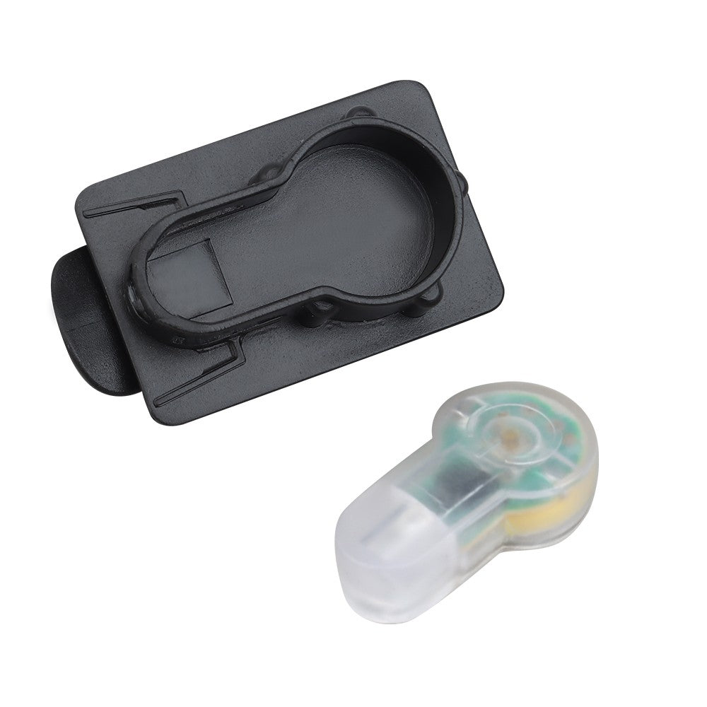 WOSPORT LUCE DI SEGNALAZIONE EMERGENZA A CLIP ROSSA CON SUPPORTO NERO (WO-LT02BR)