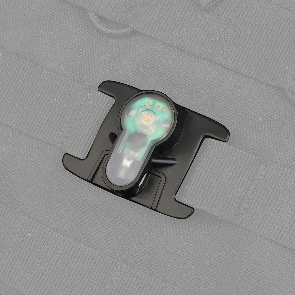 WOSPORT LUCE DI SEGNALAZIONE EMERGENZA BLU PER SISTEMA MOLLE CON SUPPORTO NERO (WO-LT06BB)