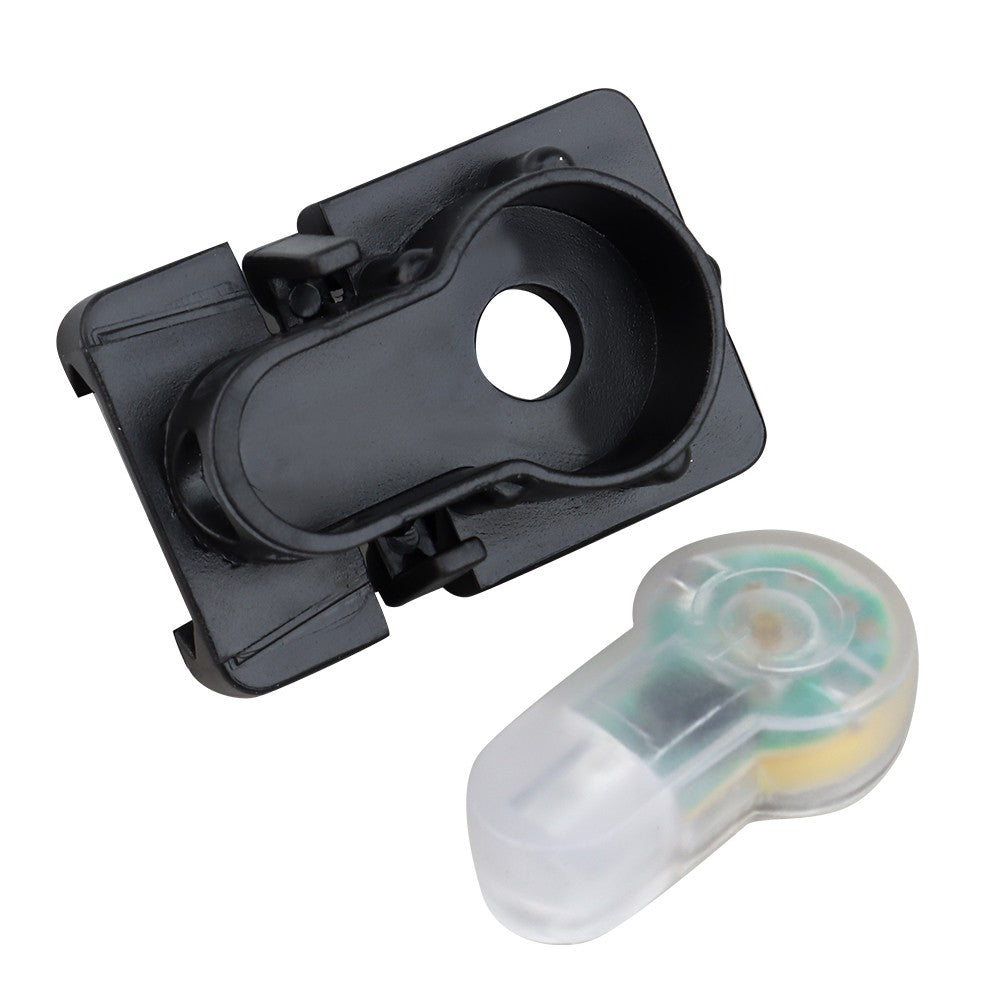 WOSPORT LUCE DI SEGNALAZIONE BLU PER SLITTE RAIL CON SUPPORTO NERO (WO-LT03BB)
