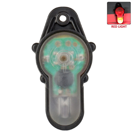 WOSPORT LUCE DI SEGNALAZIONE EMERGENZA ROSSA CON SUPPORTO NERO (WO-LT01BR)
