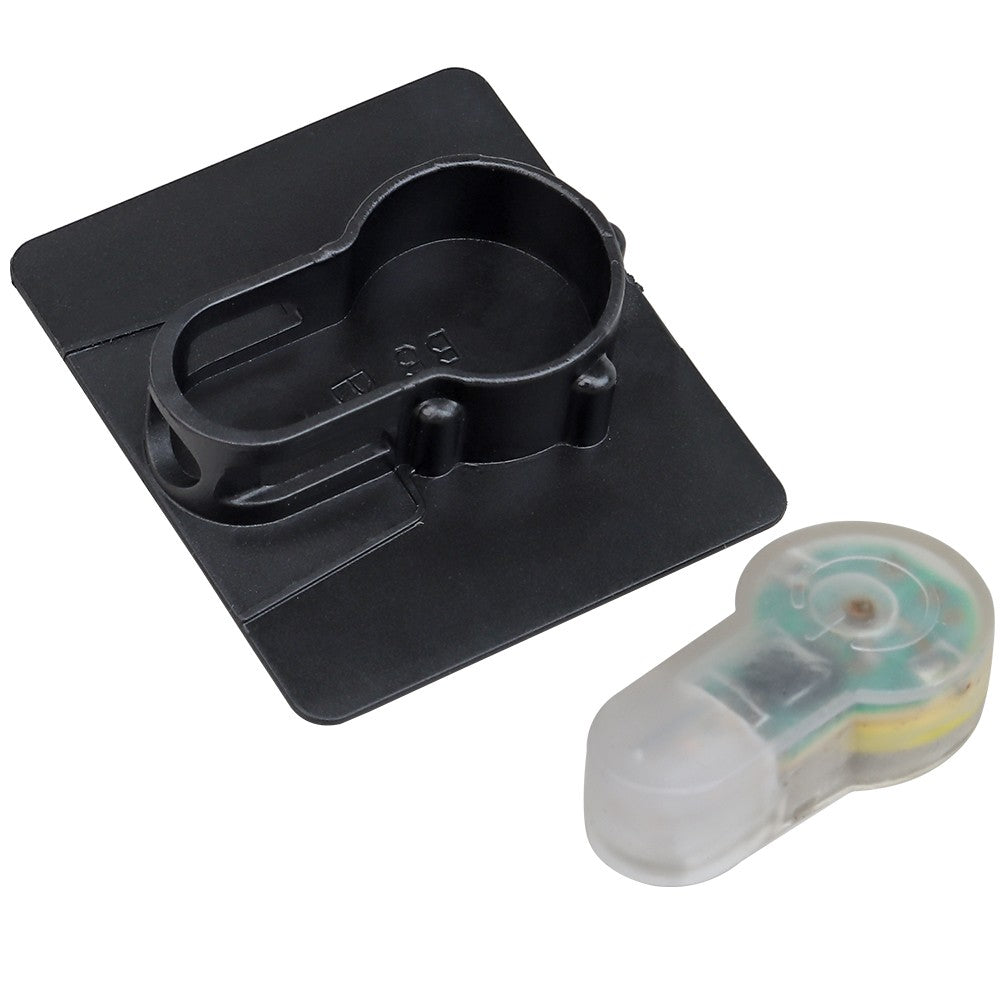 WOSPORT LUCE DI SEGNALAZIONE ROSSA SU VELCRO CON SUPPORTO NERO (WO-LT05BR)