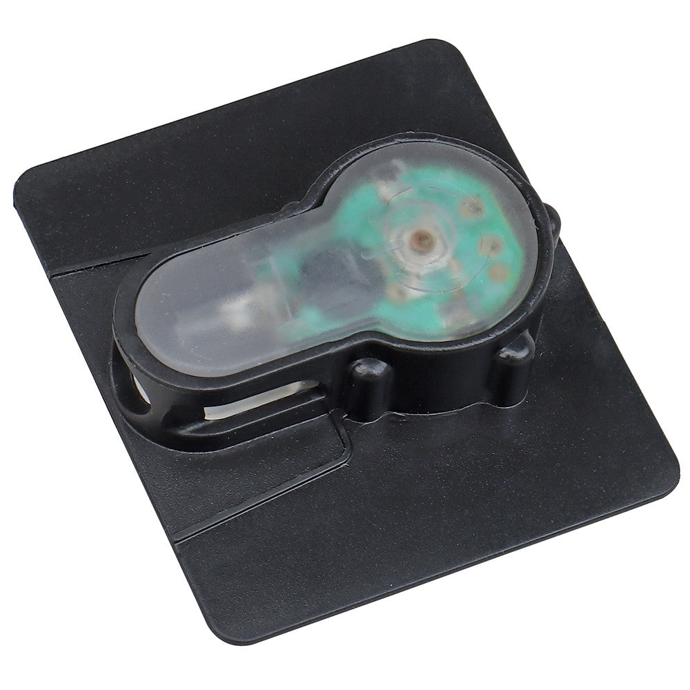WOSPORT LUCE DI SEGNALAZIONE ROSSA SU VELCRO CON SUPPORTO NERO (WO-LT05BR)
