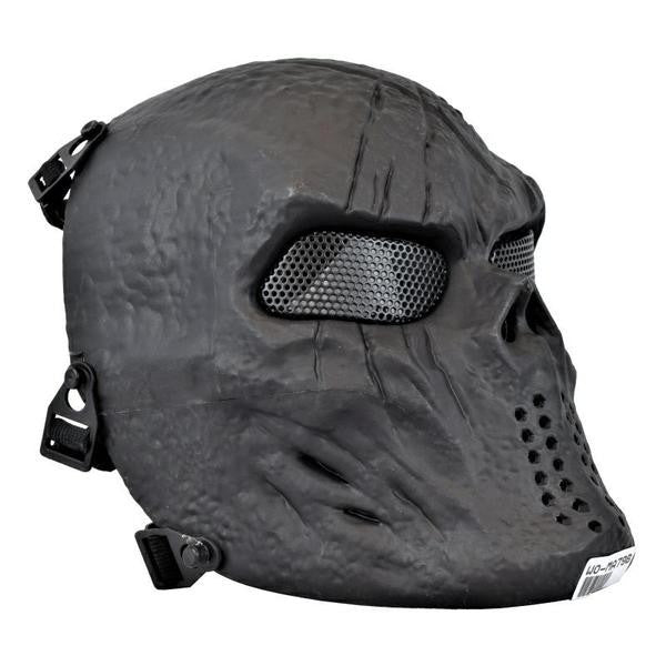 WOSPORT MASCHERA TESCHIO ASSASSINO BLOODED SKULL NERA (WO-MA79B)