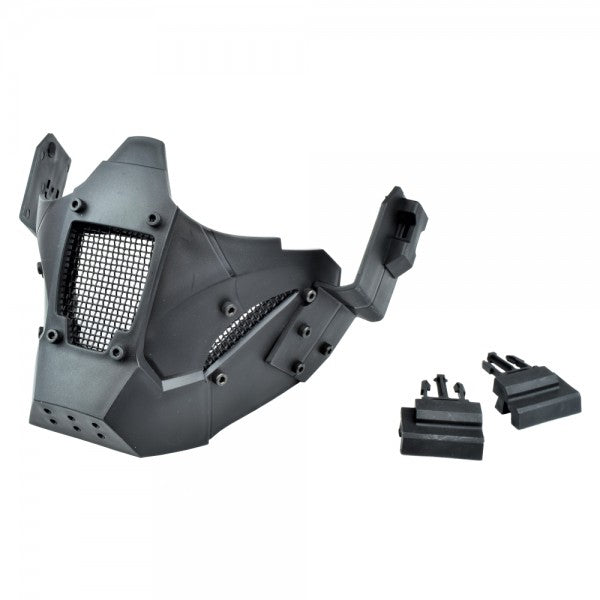 WOSPORT MEZZA MASCHERA IRON WARRIOR NERA (WO-MA95B)