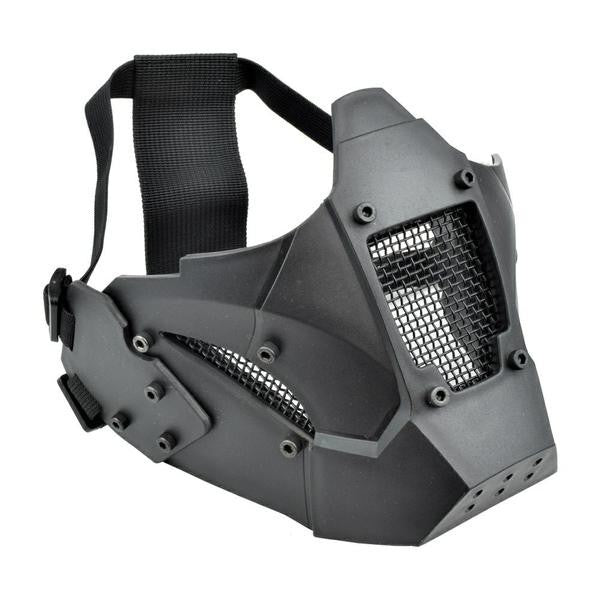 WOSPORT MEZZA MASCHERA IRON WARRIOR NERA (WO-MA95B)