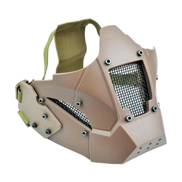 WOSPORT MEZZA MASCHERA IRON WARRIOR TAN (WO-MA95T)