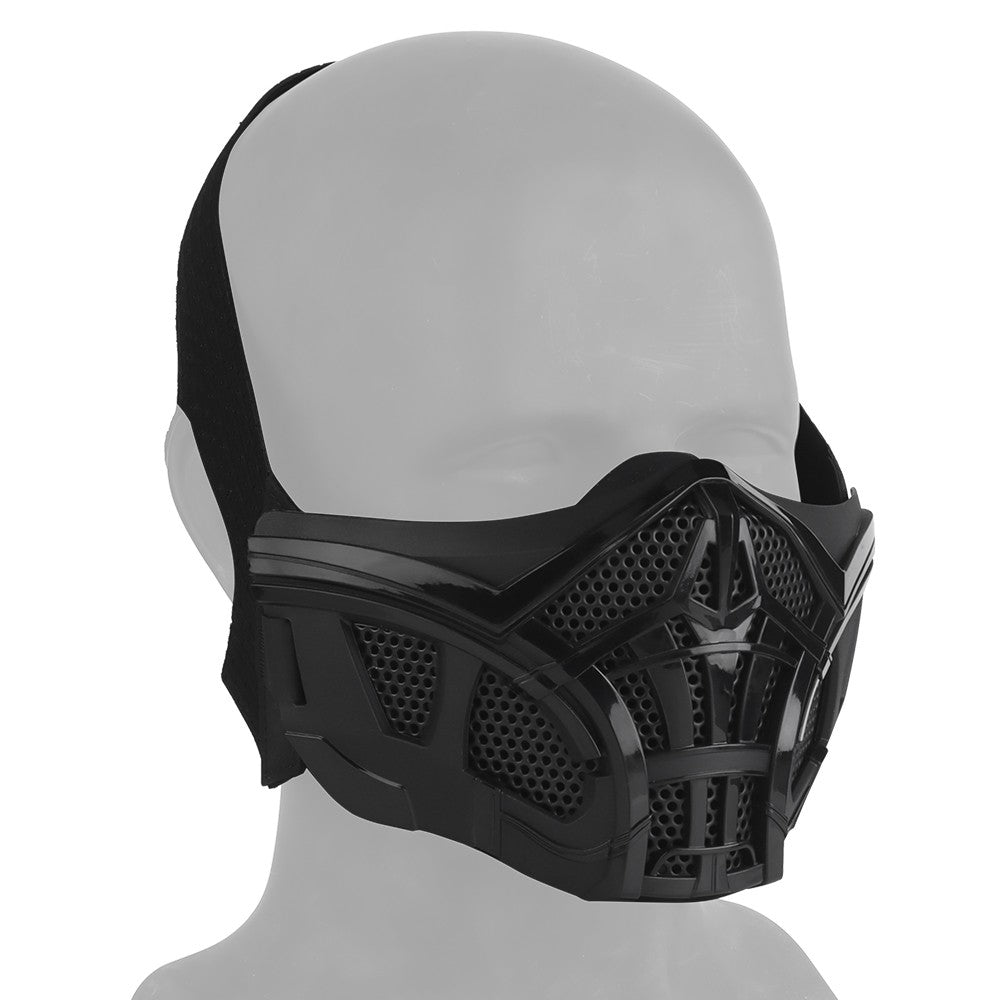 WOSPORT MEZZA MASCHERA SCORPION MK NERO (WO-MA201B)