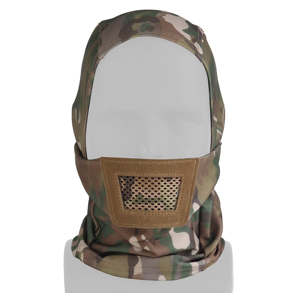 WOSPORT PASSAMONTAGNA CON PROTEZIONE BOCCA KNIGHT HEADGEAR MULTICAM (WO-MA205M)