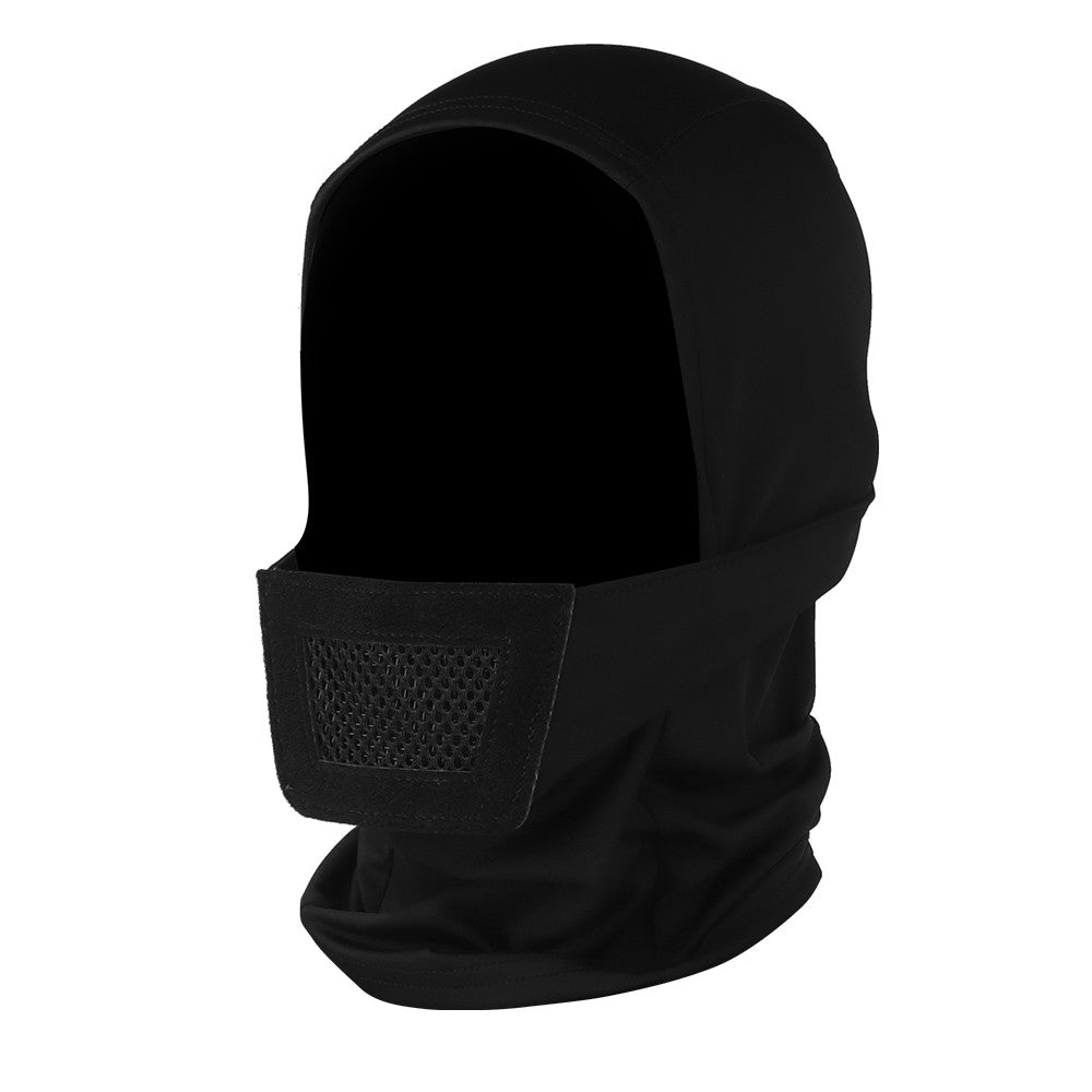 WOSPORT PASSAMONTAGNA CON PROTEZIONE BOCCA KNIGHT HEADGEAR NERO (WO-MA205B)
