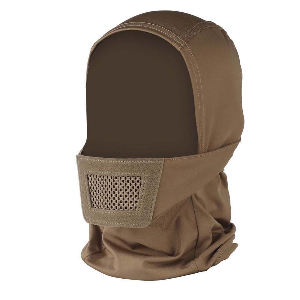 WOSPORT PASSAMONTAGNA CON PROTEZIONE BOCCA KNIGHT HEADGEAR TAN (WO-MA205T)