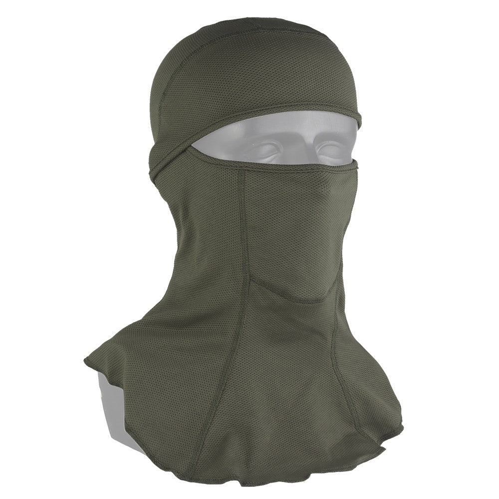 WOSPORT PASSAMONTAGNA TATTICO RTRASPIRANTE DRY TAGLIA M VERDE OLIVE DRAB (WO-MA208V-M)