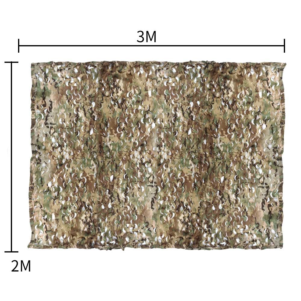 WOSPORT RETE  TELO MIMETICO CAMOUFLAGE 2m X 3m MULTICAM (WO-AC47)