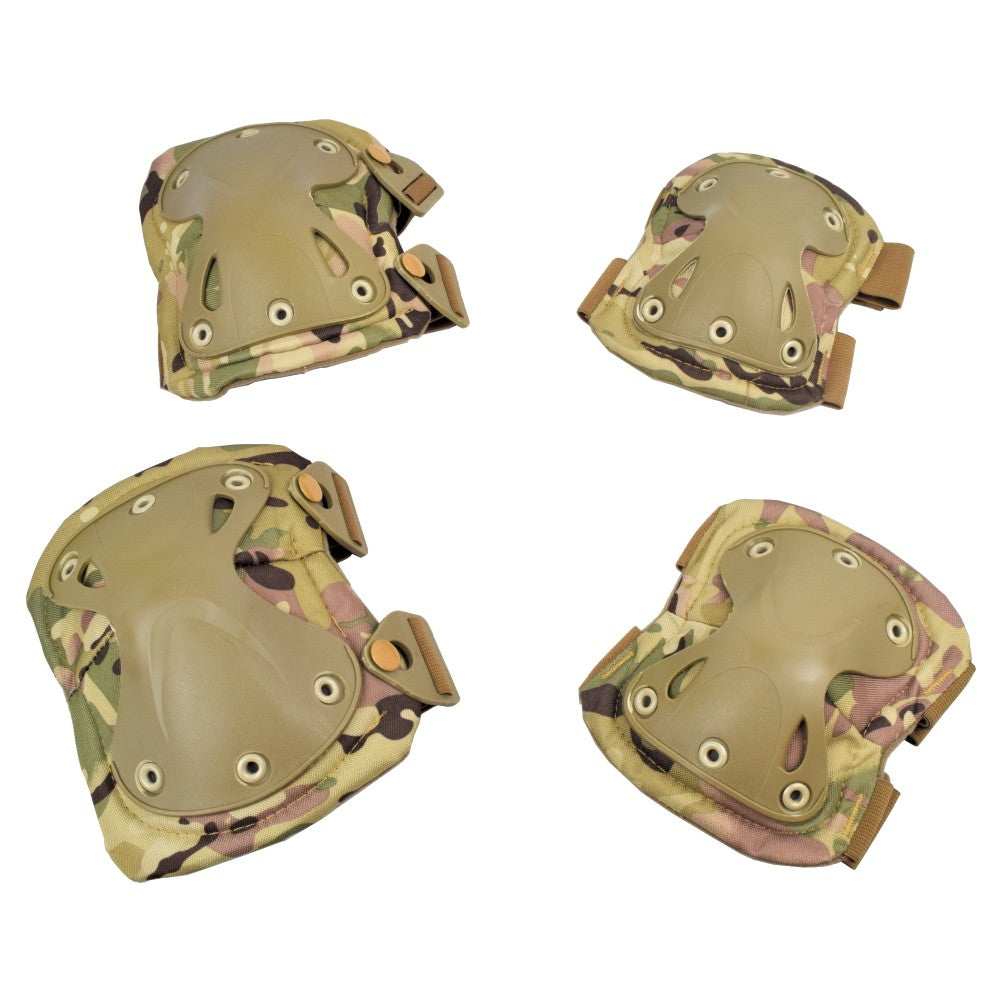 WOSPORT SET GINOCCHIERE E GOMITIERE XPAD MULTICAM (EX-PA3MC)