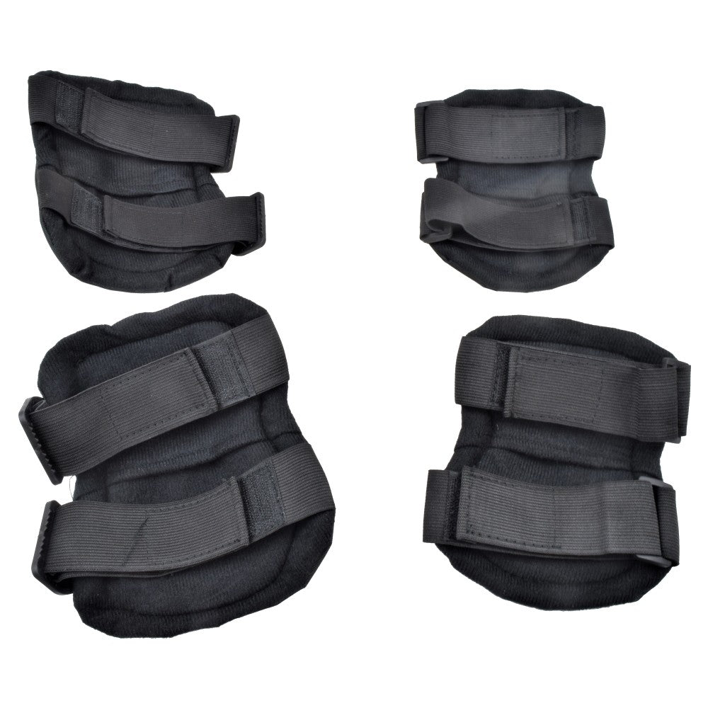 WOSPORT SET GINOCCHIERE E GOMITIERE XPAD NERE (EX-PA3BK)
