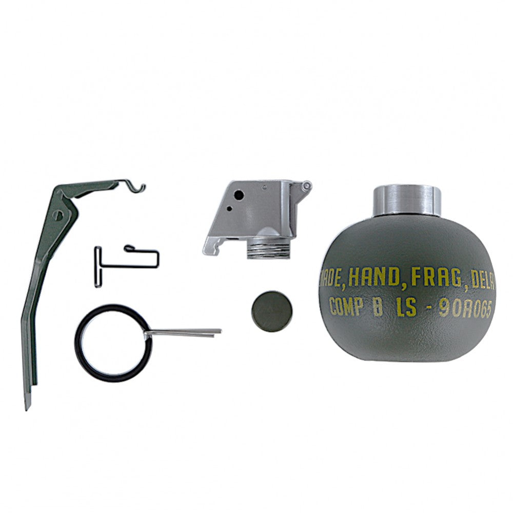 WOSPORT SET GRANATA M67 DUMMY E TASCA SUPPORTO RIGIDO NERO (WO-EX06B)