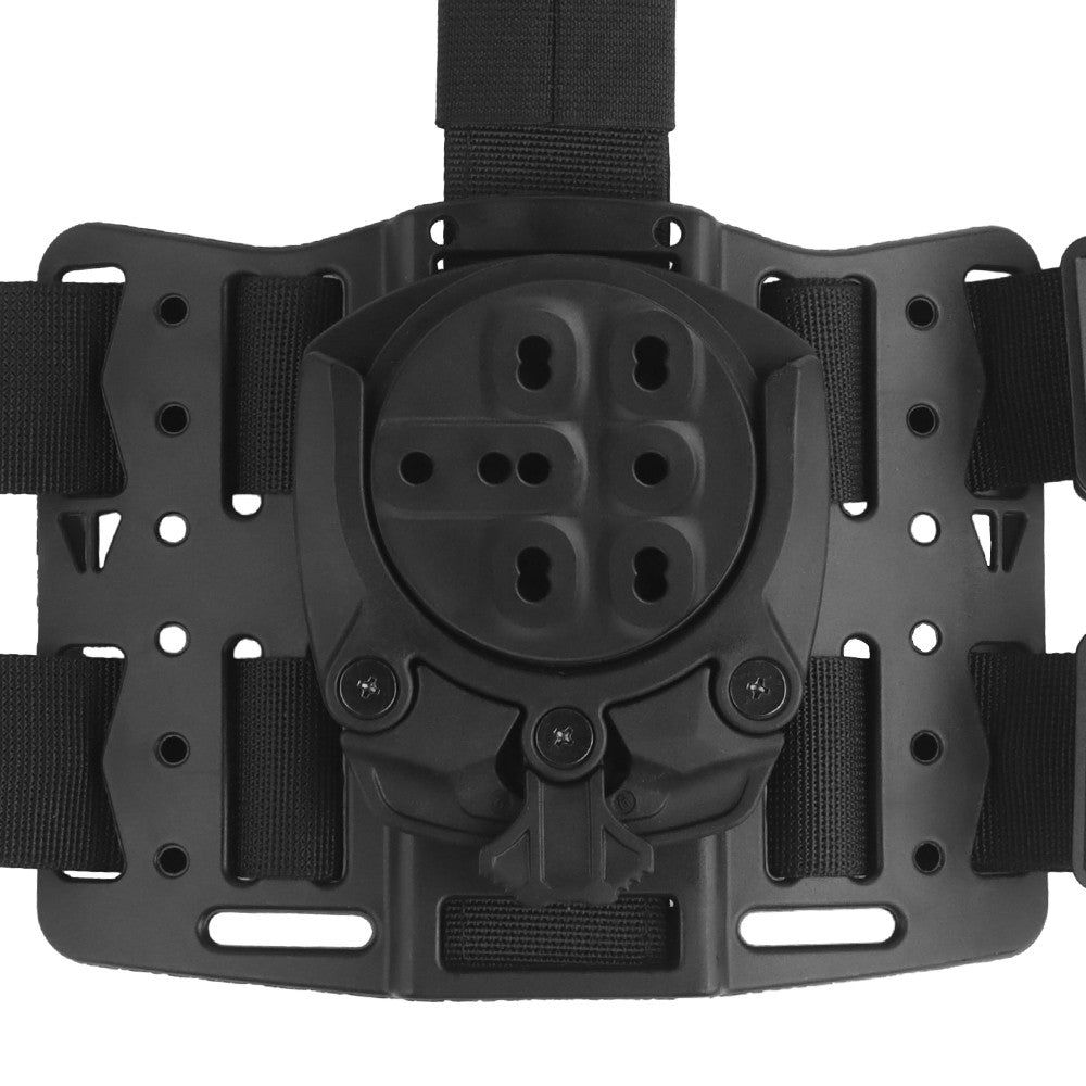 WOSPORT SUPPORTO BASE FONDINA  ROTABILE PER COSCIALE NERO (WO-GBACC23)