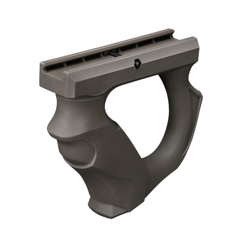 WOSPORT TACTICAL GRIP FUTURISTICA PER SLITTE 20mm DARK EARTH (WO-1515T)