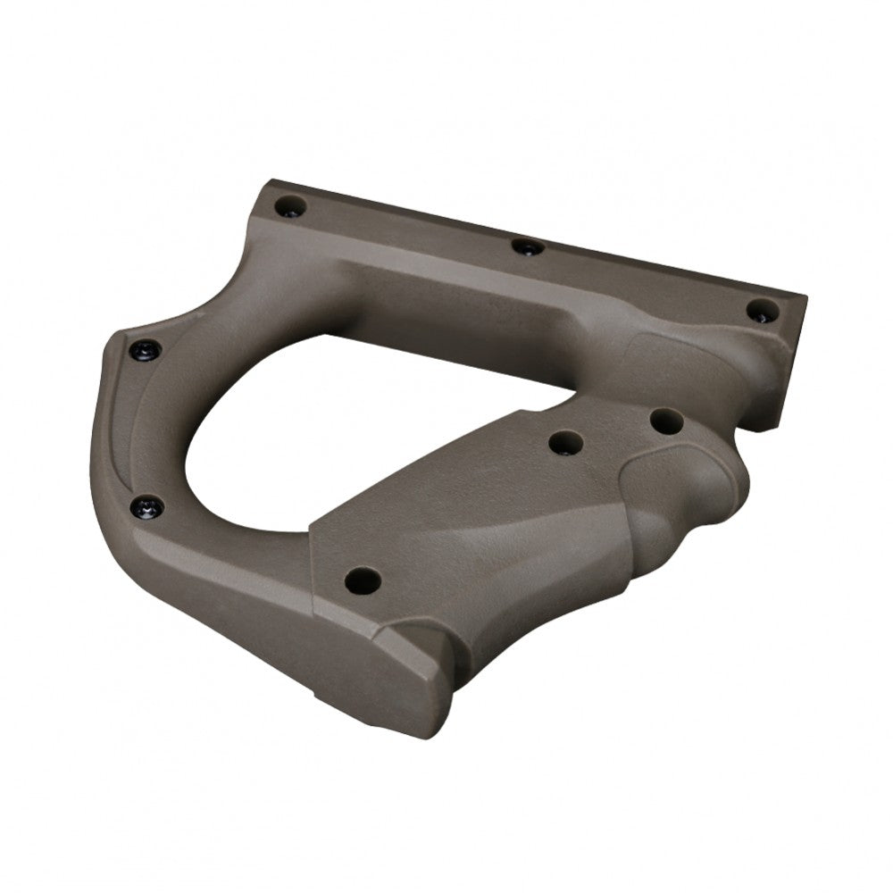 WOSPORT TACTICAL GRIP FUTURISTICA PER SLITTE 20mm DARK EARTH (WO-1515T)