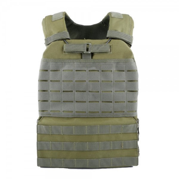 WOSPORT TACTICAL VEST PLATE CARRIER BASE MOLLE VERDE OLIVE DRAB (WO-VE61V)