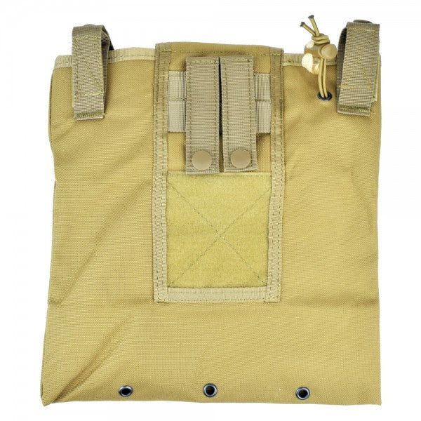 WOSPORT TASCA PORTA CARICATORI ESAUSTI GRANDE ROLL UP TAN (WO-BP44T)