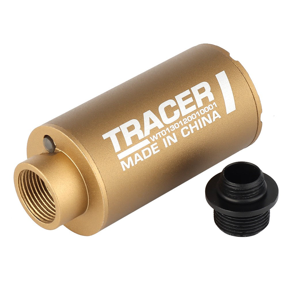 WOSPORT UNITA SILENZIATORE TRACCIANTE CORTO TRACER I 14mm TAN DARK EARTH (WO-EX13T)