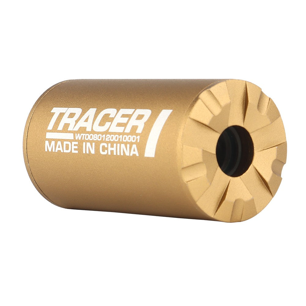 WOSPORT UNITA SILENZIATORE TRACCIANTE CORTO TRACER I 14mm TAN DARK EARTH (WO-EX13T)