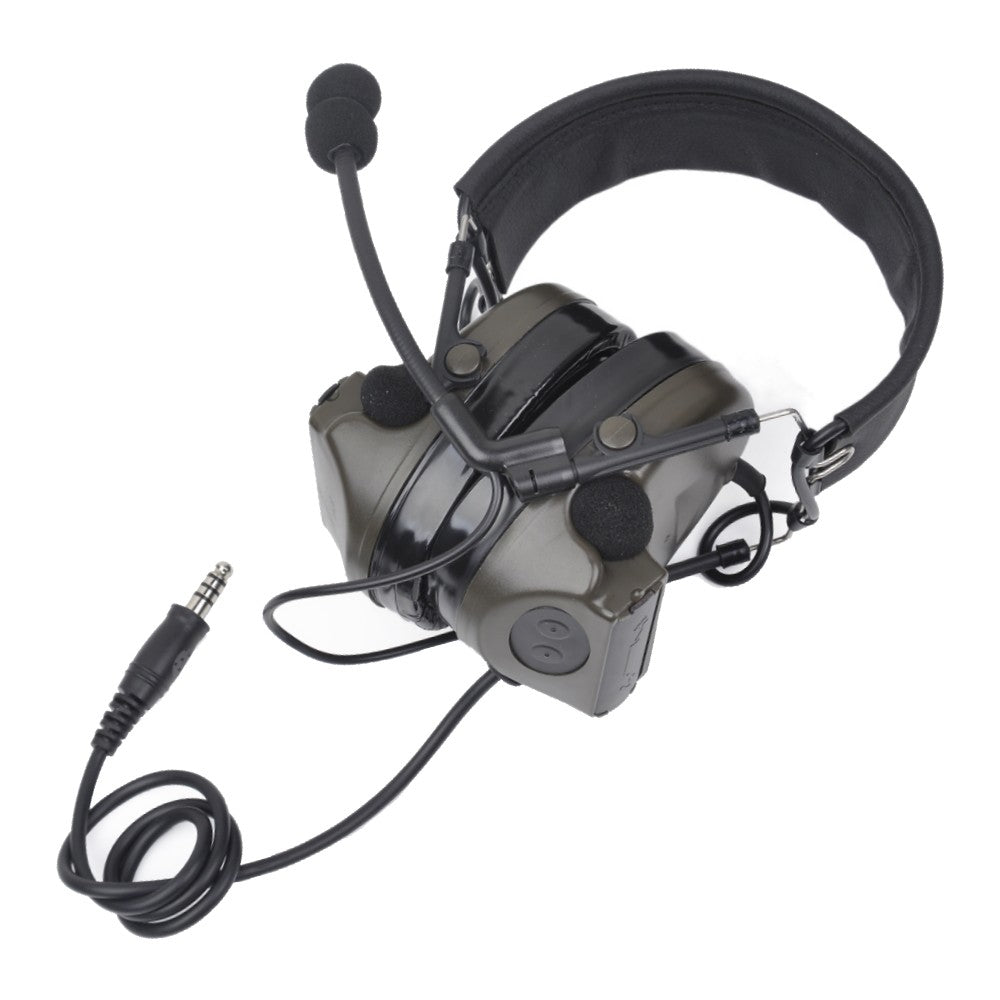 Z-TAC CUFFIA E MICROFONO RIDUZIONE RUMORE COMTAC II  VERDE FOLIAGE GREEN (EL-Z044FG)