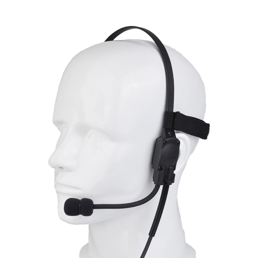Z-TAC MH180 -V SET SET MICROFONO E CUFFIE A CONDUZIONE OSSEA (EL-Z136)